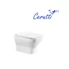 Унитаз Ceruttispa CT10481 ELLERO Aria PP подвесной безободковый, изображение 3
