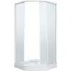 Душевой уголок ZEР91FR  PARLY с поддоном (90х90х197), изображение 5