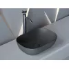 Санфаянс: Умывальник чаша Ceramica Nova накладная прямоугольная (цвет Темный Антрацит Матовый) Element 455*325*135мм 1 в магазине Акватория