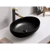 Раковина для ванной CeramaLux 78590B, Выбрать цвет: Чёрный, изображение 2
