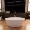 Ванны: Отдельностоящая ванна Frank F6015/6016  White 1 в магазине Акватория