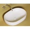Умывальник чаша Ceramica Nova накладная овальная (цвет Белый Матовый) Element 600*415*135мм, Выбрать цвет: Белый матовый, изображение 2