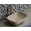Санфаянс: Умывальник чаша Ceramica Nova накладная прямоугольная (цвет Капучино Матовый) Element 455*325*135мм 1 в магазине Акватория