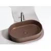 Санфаянс: Умывальник чаша Ceramica Nova накладная овальная (цвет Темно-Коричневый Матовый) Element 608*385*122мм 1 в магазине Акватория