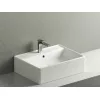 Умывальник чаша Ceramica Nova накладная прямоугольная Element 590*450*160мм, Ширина , в см: 59, изображение 3
