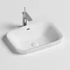 Санфаянс: Умывальник Ceramica Nova прямоугольный встраиваемый сверху в столешницу Element 580*400*150мм 1 в магазине Акватория