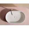 Умывальник чаша Ceramica Nova накладная овальная Element 608*385*122мм, Выбрать цвет: Белый, изображение 2