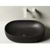 Умывальник чаша Ceramica Nova накладная овальная (цвет Черный Матовый) Element 600*415*135мм, Выбрать цвет: Черный, изображение 2
