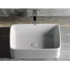 Умывальник чаша Ceramica Nova накладная прямоугольная Element 480*370*130мм, изображение 4
