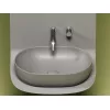 Умывальник чаша Ceramica Nova накладная овальная (цвет Антрацит Матовый) Element 600*415*135мм, Выбрать цвет: Серый, изображение 6