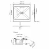 Душевой поддон WasserKRAFT Main 41T19, изображение 2