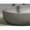 Умывальник чаша Ceramica Nova накладная овальная (цвет Антрацит Матовый) Element 600*415*135мм, Выбрать цвет: Серый, изображение 7