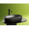 Умывальник чаша Ceramica Nova накладная овальная (цвет Темный Антрацит Матовый) Element 600*415*135мм, Выбрать цвет: Темно-серый, изображение 6