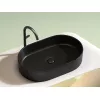 Санфаянс: Умывальник чаша Ceramica Nova накладная овальная (цвет Черный Матовый) Element 608*385*122мм 1 в магазине Акватория