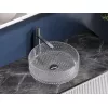 Санфаянс: Умывальник чаша Ceramica Nova накладная круглая (прозрачная) Cristal 360*360*112мм 1 в магазине Акватория