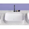 Умывальник чаша Ceramica Nova накладная прямоугольная Element 605*380*150мм, Выбрать цвет: Белый, изображение 2