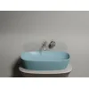 Умывальник чаша Ceramica Nova накладная овальная (цвет Зеленый Матовый) Element 600*380*138мм, Выбрать цвет: Зеленый, изображение 2