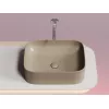 Умывальник чаша Ceramica Nova  накладная прямоугольная (цвет Капучино Матовый) Element 505*380*150мм, Выбрать цвет: Капучино, изображение 2