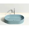 Умывальник чаша Ceramica Nova накладная овальная (цвет Зеленый Матовый) Element 608*385*122мм, Выбрать цвет: Зеленый, изображение 2