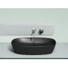 Умывальник чаша Ceramica Nova накладная овальная (цвет Черный Матовый) Element 600*380*138мм, Выбрать цвет: Черный, изображение 2
