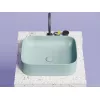 Умывальник чаша Ceramica Nova накладная прямоугольная (цвет Зеленый Матовый) Element 505*380*150мм, Выбрать цвет: Зеленый, изображение 2