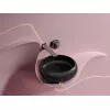 Умывальник чаша Ceramica Nova накладная круглая (цвет Черный Матовый) Element 360*360*120мм, Выбрать цвет: Черный, изображение 2