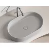 Санфаянс: Умывальник чаша Ceramica Nova накладная овальная (цвет Серый Матовый) Element 608*385*122мм 1 в магазине Акватория