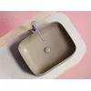 Умывальник чаша Ceramica Nova  накладная прямоугольная (цвет Капучино Матовый) Element 505*380*150мм, Выбрать цвет: Капучино, изображение 3