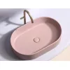 Санфаянс: Умывальник чаша Ceramica Nova  накладная овальная (цвет Розовый Матовый) Element 608*385*122мм 1 в магазине Акватория