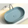 Санфаянс: Умывальник чаша Ceramica Nova накладная овальная (цвет Зеленый Матовый) Element 608*385*122мм 1 в магазине Акватория