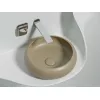 Санфаянс: Умывальник чаша Ceramica Nova накладная круглая (цвет Капучино Матовый) Element 360*360*120мм 1 в магазине Акватория