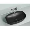 Санфаянс: Умывальник чаша Ceramica Nova накладная овальная (цвет Черный Матовый) Element 600*380*138мм 1 в магазине Акватория