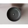 Раковина Ceramica Nova накладная круглая 356*356*135, без перелива, цвет темный антрацит матовый, Выбрать цвет: Темный антрацит матовый, изображение 2