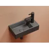 Санфаянс: Умывальник подвесной Ceramica Nova L/R,  темный антрацит матовый Element 407*217*100 1 в магазине Акватория