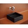 Раковина Ceramica Nova накладная квадратная 361*361*130, , без перелива, цвет черный матовый, арт.CN6068MB, Выбрать цвет: Черный, изображение 2