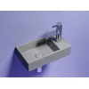 Санфаянс: Умывальник подвесной Ceramica Nova L/R, антрацит матовый Element 407*217*100 1 в магазине Акватория