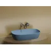 Умывальник чаша Ceramica Nova накладная овальная (цвет Голубой Матовый) Element 600*380*138мм, Выбрать цвет: Голубой, изображение 3