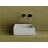 Раковина Ceramica Nova накладная квадратная 361*361*130, без перелива, цвет белый, арт.СN6068, Выбрать цвет: Белый, изображение 3