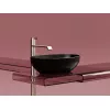 Умывальник чаша Ceramica Nova накладная овальная (цвет Черный Матовый) Element 502*363*145мм, Выбрать цвет: Черный, изображение 3