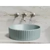 Умывальник чаша Ceramica Nova накладная круглая (цвет Зеленый Матовый) Element 360*360*115мм, Выбрать цвет: Зеленый, изображение 3