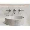 Умывальник чаша Ceramica Nova накладная круглая (цвет Серый Матовый) Element 360*360*115мм, Выбрать цвет: серый, изображение 4