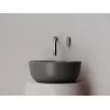 Раковина Ceramica Nova накладная круглая 356*356*135, без перелива, цвет темный антрацит матовый, Выбрать цвет: Темный антрацит матовый, изображение 3