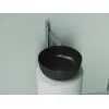 Раковина Ceramica Nova накладная круглая 356*356*135, без перелива, цвет черный матовый, Выбрать цвет: Черный, изображение 3