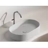 Умывальник чаша Ceramica Nova накладная овальная (цвет Серый Матовый) Element 608*385*122мм, Выбрать цвет: Серый, изображение 3