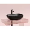 Умывальник чаша Ceramica Nova накладная прямоугольная (цвет Черный Матовый) Element 500*359*145мм, Выбрать цвет: Черный, изображение 3