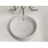 Умывальник чаша Ceramica Nova накладная круглая (цвет Серый Матовый) Element 360*360*115мм, Выбрать цвет: серый, изображение 5