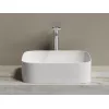 Умывальник чаша Ceramica Nova накладная прямоугольная Element 505*380*150мм, Выбрать цвет: Белый, изображение 4