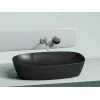 Умывальник чаша Ceramica Nova накладная овальная (цвет Черный Матовый) Element 600*380*138мм, Выбрать цвет: Черный, изображение 4
