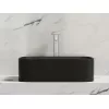 Умывальник чаша Ceramica Nova накладная прямоугольная (цвет Черный Матовый) Element 505*380*150мм, Выбрать цвет: Черный, изображение 4
