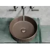 Санфаянс: Умывальник чаша Ceramica Nova накладная круглая (цвет Темно-Коричневый Матовый) 360*360*115мм 1 в магазине Акватория